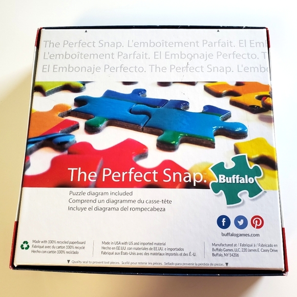 Buffalo Games Jigsaw Puzzle;  Dockside Marriage by Charles Wysocki;  500 pieces - Picture 5 of 10